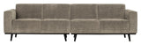 Statement 4-pers. Modulsofa , Clay - Unoliving.com