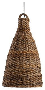 Trapezium Pendel Abaca Natur, Ø62 - Unoliving.com