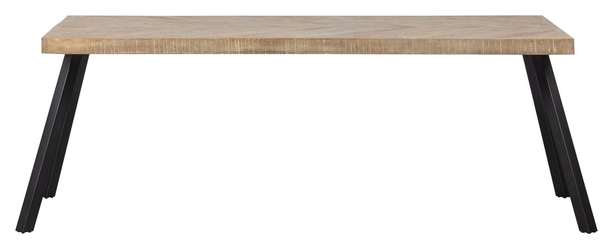 Woood Tablo Spisebord - Herringbone/V-ben, 200x90 - Unoliving.com