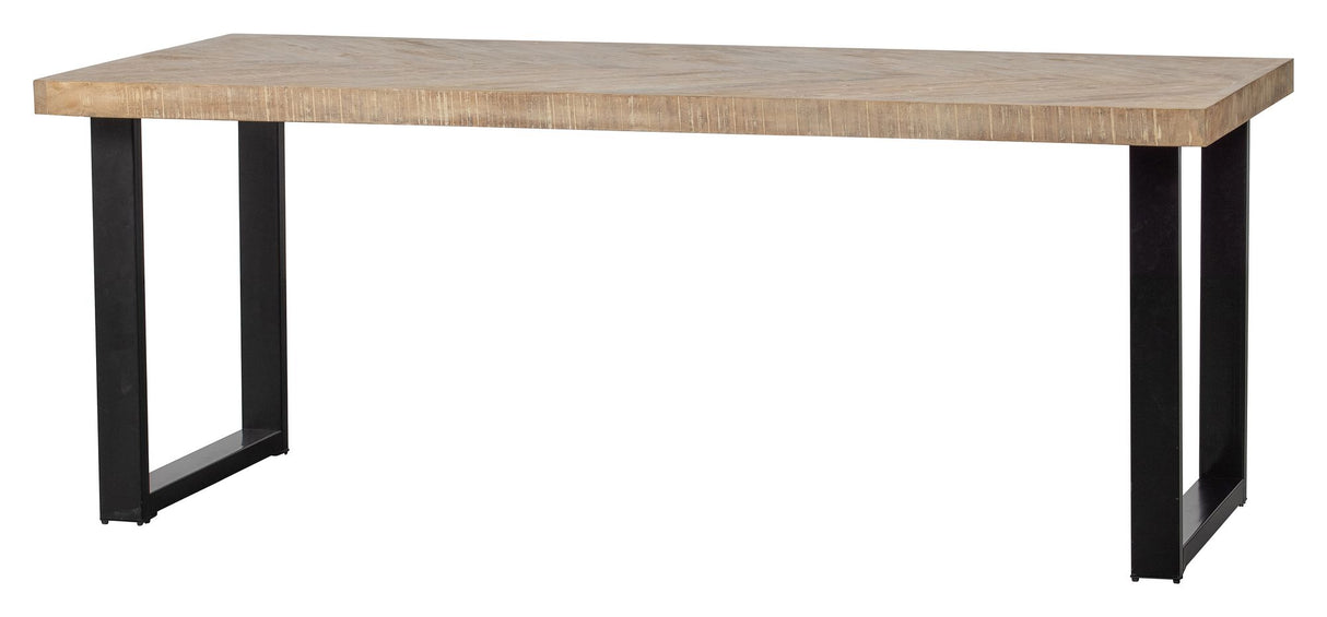 Woood Tablo Spisebord - Herringbone/U-ben, 200x90 - Unoliving.com