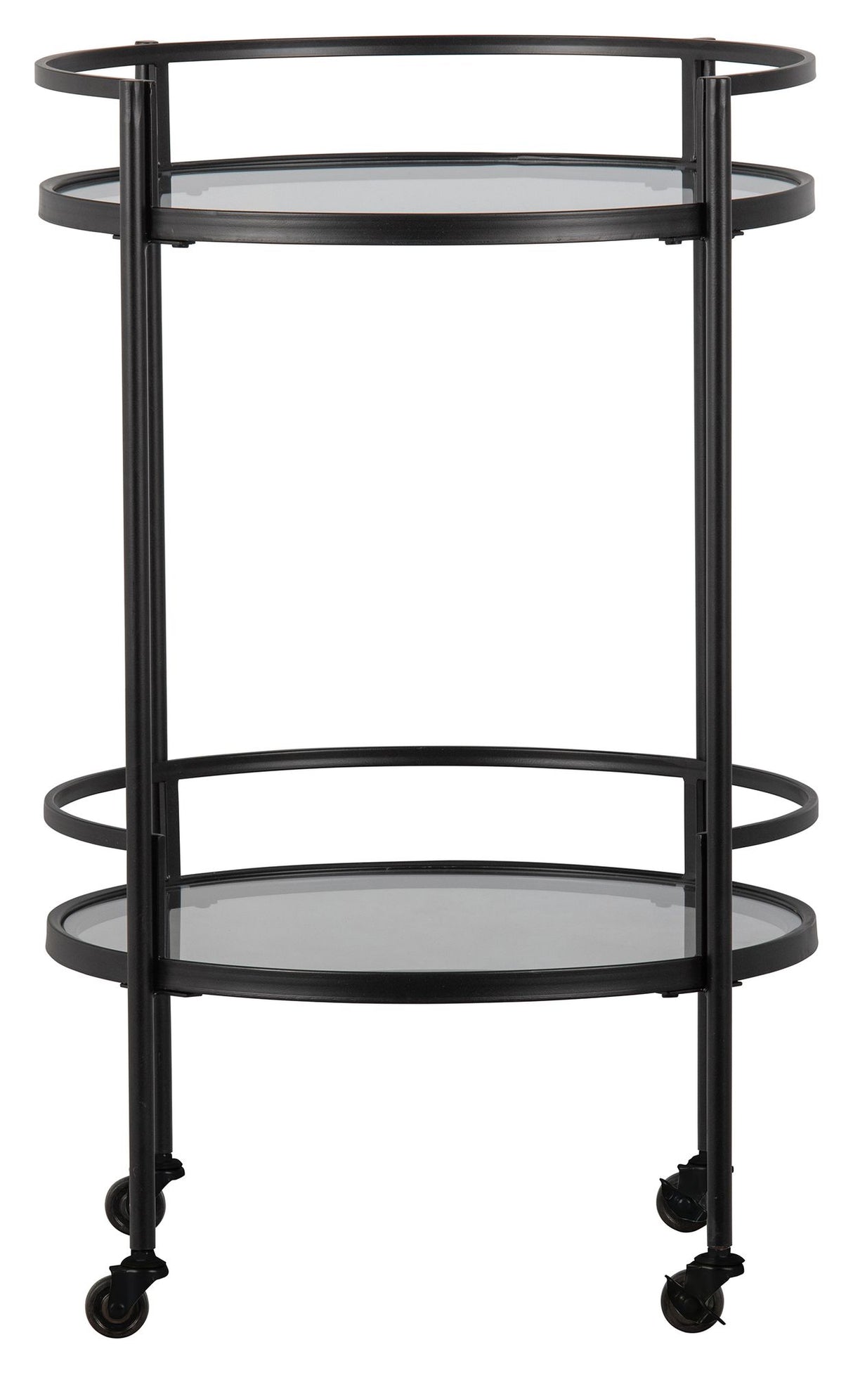 Woood Zora Rullebord - Sort Metal/Glas - Unoliving.com