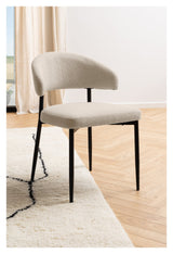 Edina, spisebordsstol - beige - Unoliving.com