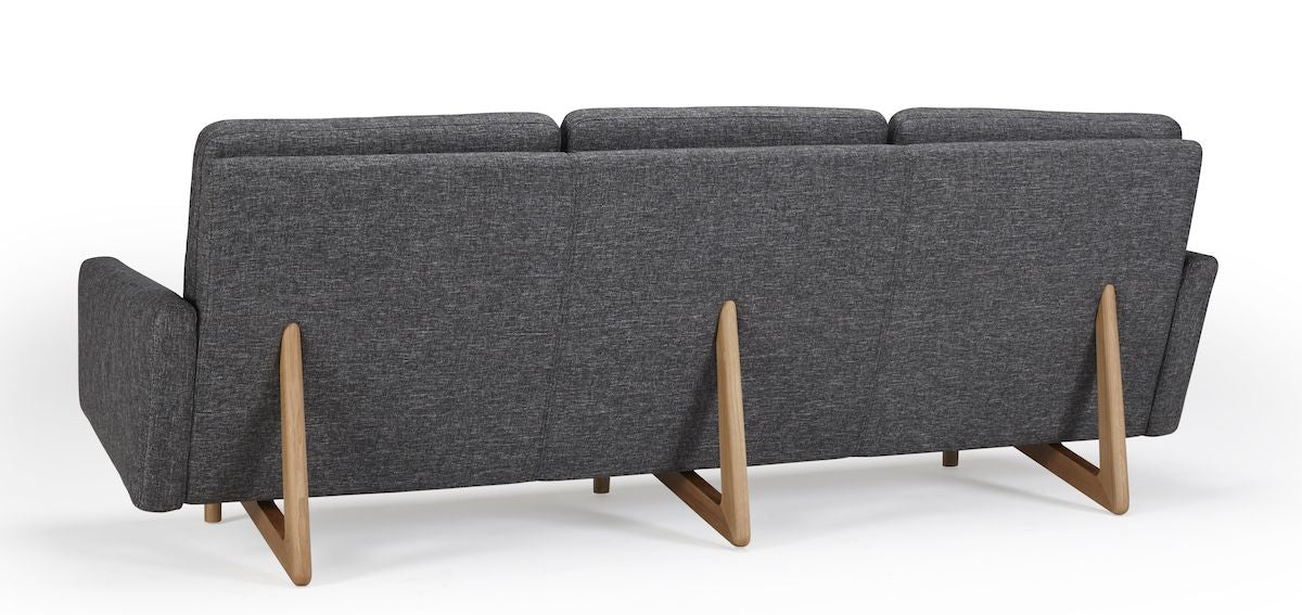 Egsmark 3-pers. sofa, Antracit - Unoliving.com