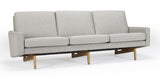 Egsmark 3-pers. sofa, Dark sand - Unoliving.com