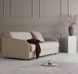 Eivor 160 Sovesofa m. Springmadras, Beige - Unoliving.com