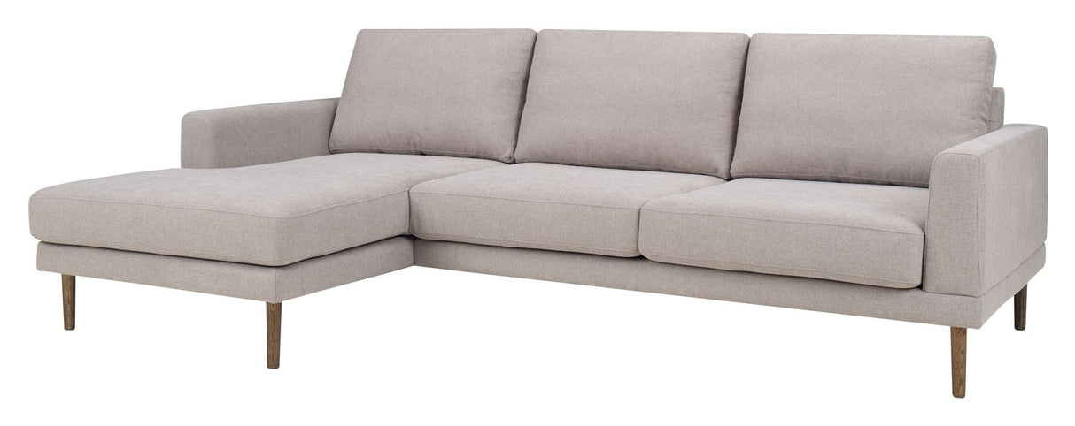 Elmeberg 2-pers. sofa m. chaiselong, Venstrevendt - Unoliving.com