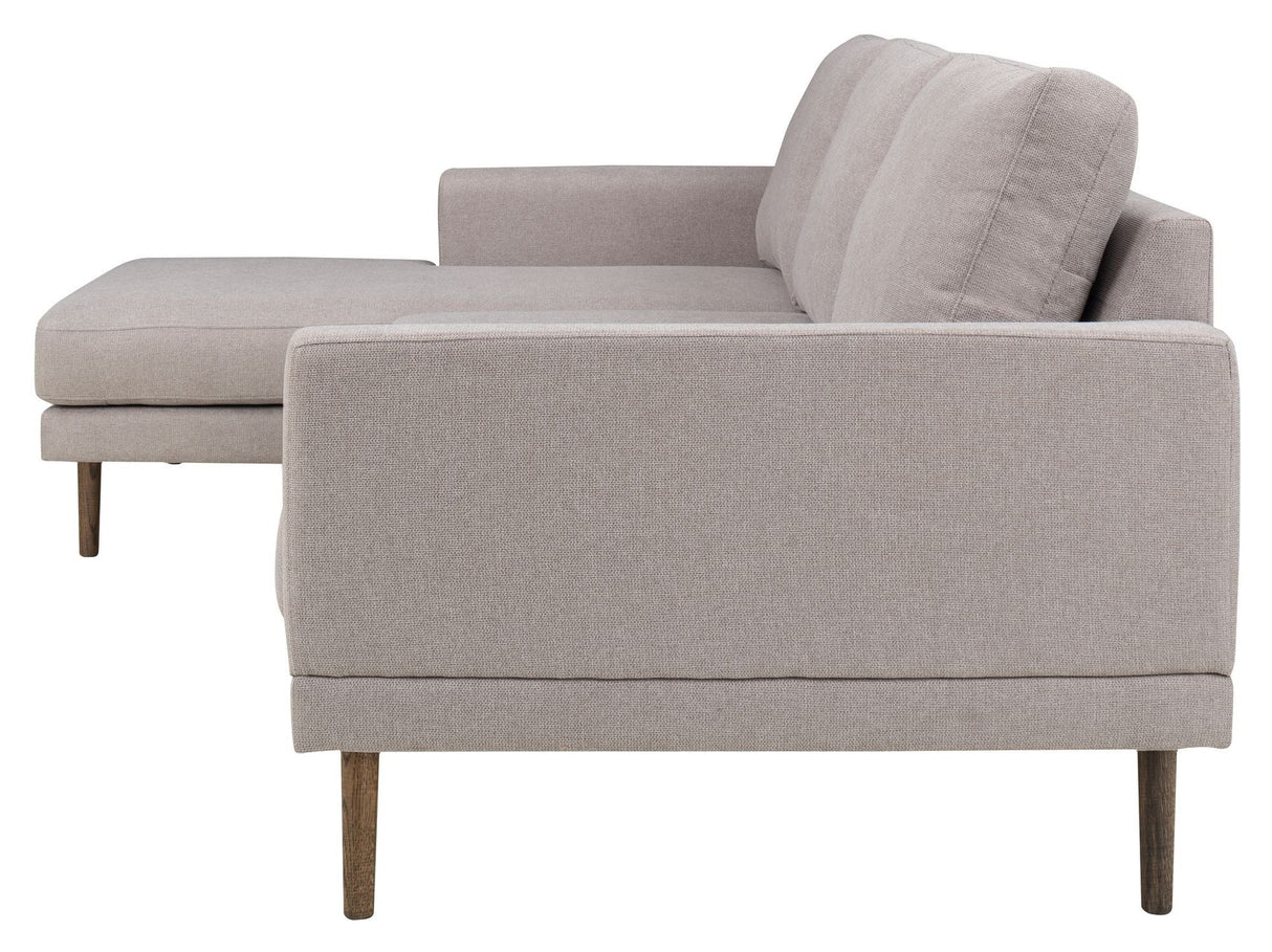 Elmeberg 2-pers. sofa m. chaiselong, Venstrevendt - Unoliving.com