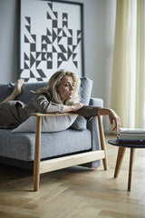 Eluma Deluxe Button Sovesofa, Twist/Granite - Unoliving.com