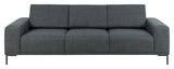 Emerson Sofa Grå, 3-pers sofa - Unoliving.com