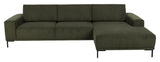 Emerson Sofa m. chaiselong højrevendt, Grøn - Unoliving.com