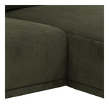 Emerson Sofa m. chaiselong højrevendt, Grøn - Unoliving.com