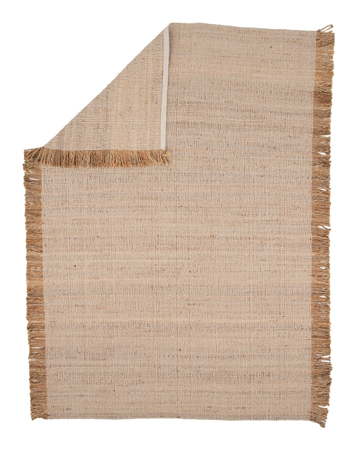 Emilio Tæppe, Jute, Offwhite, 230x160 - Unoliving.com