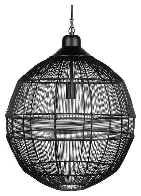 Enes Loftlampe, Ø50, Sort metal - Unoliving.com