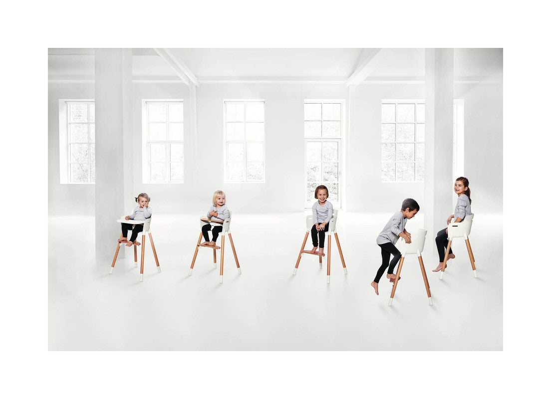 FLEXA Junior Stol, Hvid - Unoliving.com