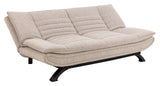 Faith Sovesofa m. click og clack, Beige stof - Unoliving.com