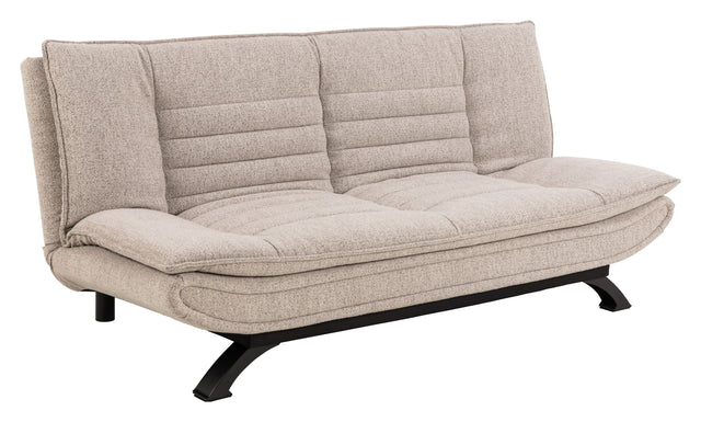 Faith Sovesofa m. click og clack, Beige stof - Unoliving.com