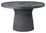 Fiber Havebord - Charcoal Fibercement, Ø110 - Unoliving.com