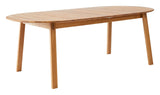 Findahl, Amalfi Spisebord 220x100 - Eg/oliebehandlet - Unoliving.com