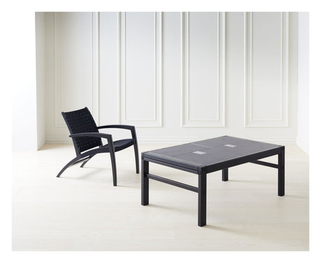 Findahl Luna Loungestol, eg/sort m. flet gjord, Sort - Unoliving.com