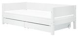 Flexa White Enkelt seng m. sengeskuffer, 200x90 - Unoliving.com