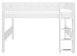 Flexa White Semi-Halvhøj seng, 200x90 - Unoliving.com