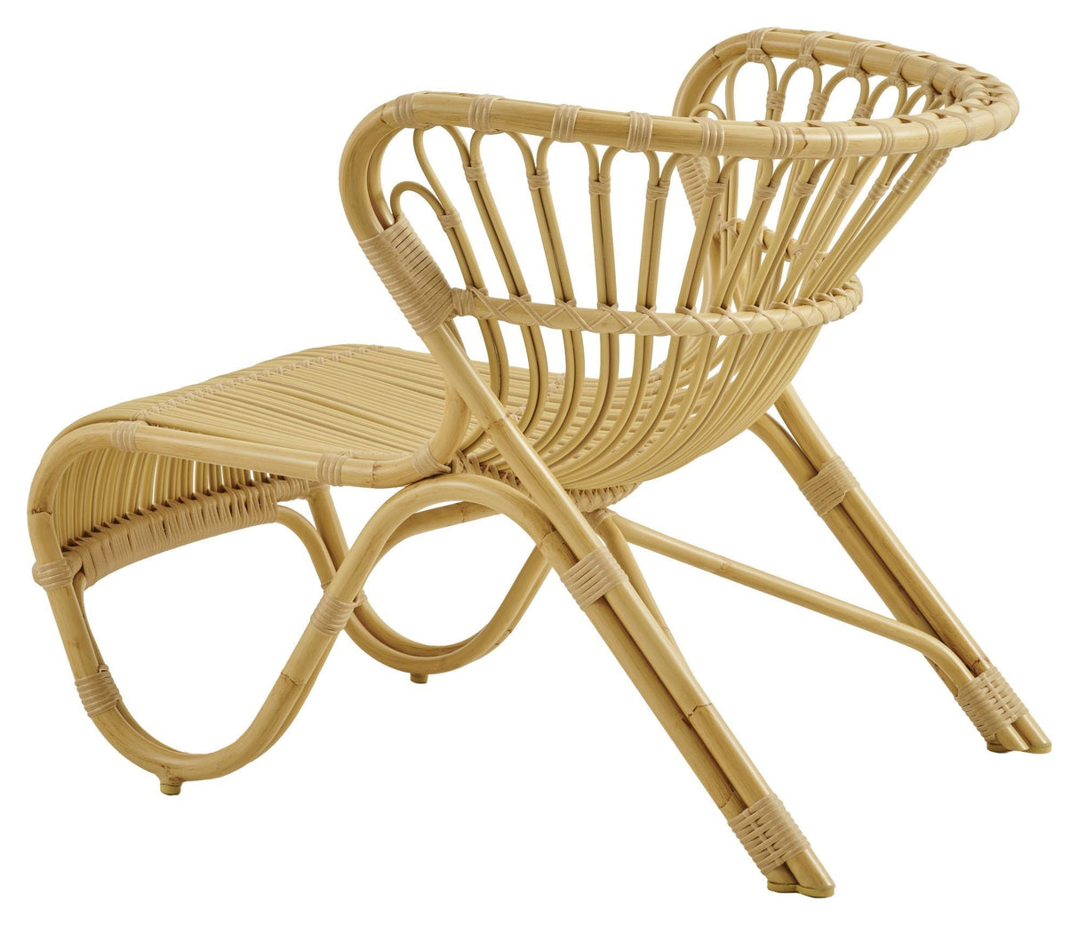 Fox Exterior Loungestol, Alu-Rattan - Unoliving.com