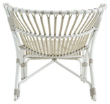 Fox Exterior Loungestol, Dove White