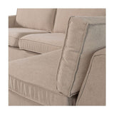 Freek Hjørnesofa Højre, Beige - Unoliving.com