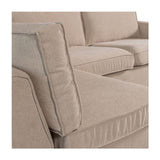 Freek Hjørnesofa Venstre, Beige - Unoliving.com