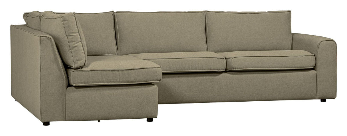 Freek Hjørnesofa, Venstre, Light Green