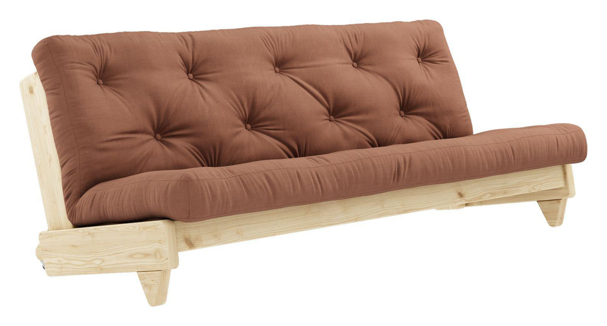 Fresh Sovesofa, Fyrretræ/Brun - Unoliving.com