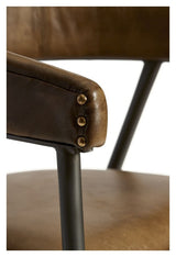 Fuhrhome London XL Spisebordsstol - Patina Brown - Unoliving.com