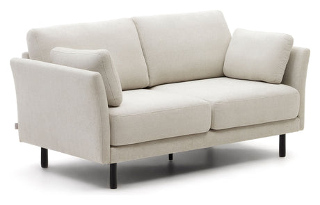 GILMA 2-pers. Sofa m. lyse ben, Pearl - Unoliving.com