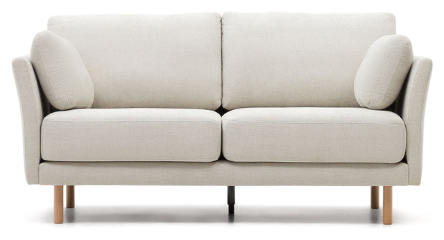 GILMA 2-pers. Sofa m. mørke ben, Pearl - Unoliving.com