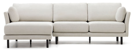 GILMA 3-pers. Sofa - hvid/sort - Unoliving.com