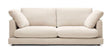 Gala 3-pers. sofa, Beige Chenillestof - Unoliving.com