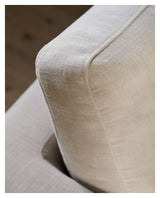 Gala 3-pers. sofa m. dobbelt chaiselong, Beige Chenillestof - Unoliving.com