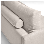 Galene 3-pers. Hjørnesofa, 207x267, Beige chenille - Unoliving.com