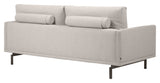 Galene 3-pers. Sofa, B174, Beige chenille - Unoliving.com