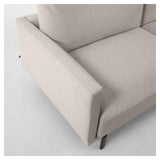 Galene 3-pers. Sofa, B174, Beige chenille - Unoliving.com