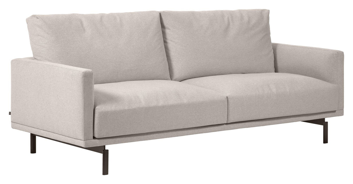 Galene 3-pers. Sofa, B174, Beige chenille - Unoliving.com