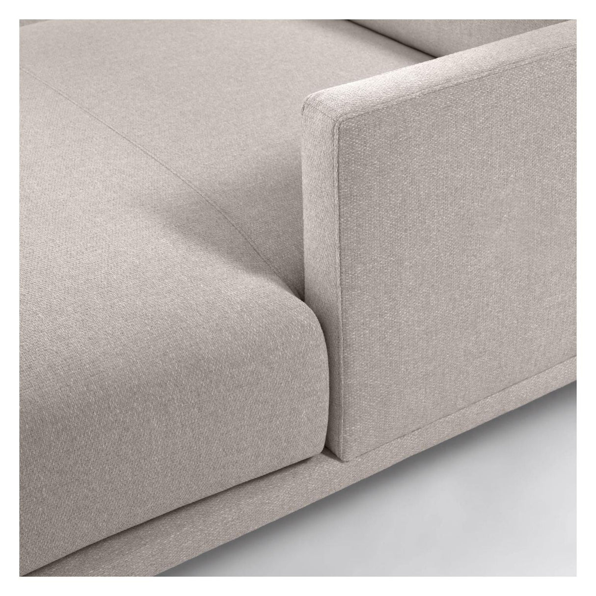 Galene 4-pers sofa m. højre chaiselong - Beige - Unoliving.com