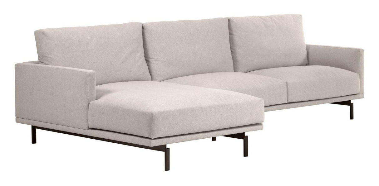 Galene 4-pers sofa m. venstre chaiselong - Beige - Unoliving.com