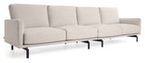 Galene 4-pers. Sofa, B424, Beige chenille - Unoliving.com