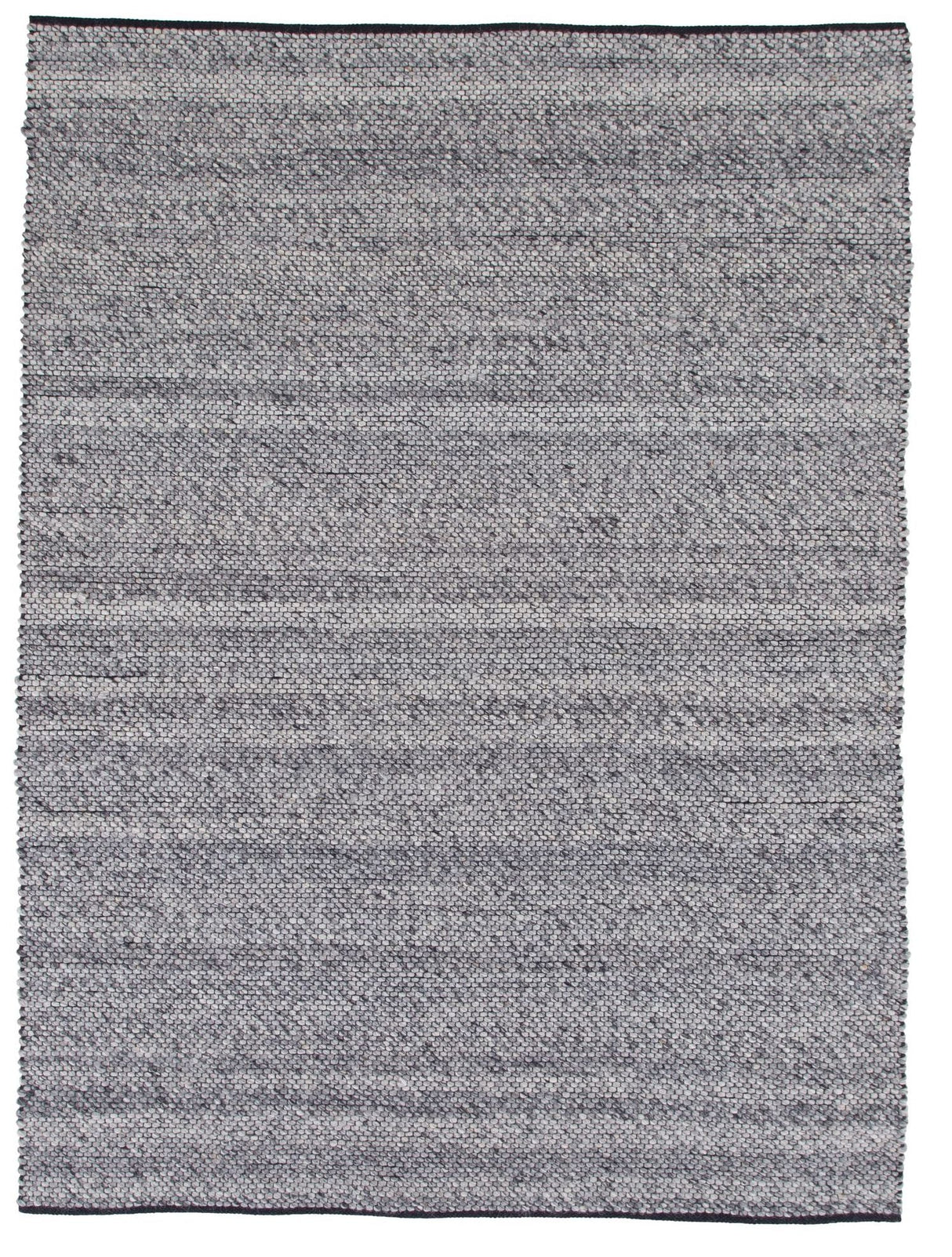 Ganga uldmix tæppe, 171x243, Grå - Unoliving.com