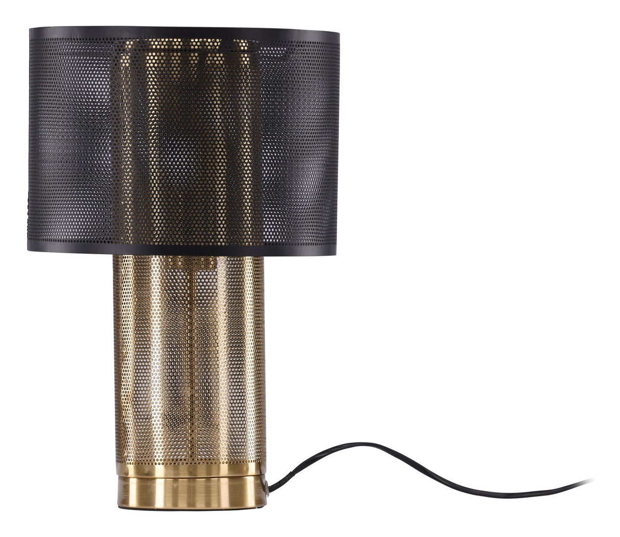 Gap Bordlampe, Jern, Sort/Guld metal - Unoliving.com