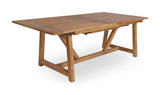 George Exterior Havebord m. udtræk, Teak, 200x100 - Unoliving.com