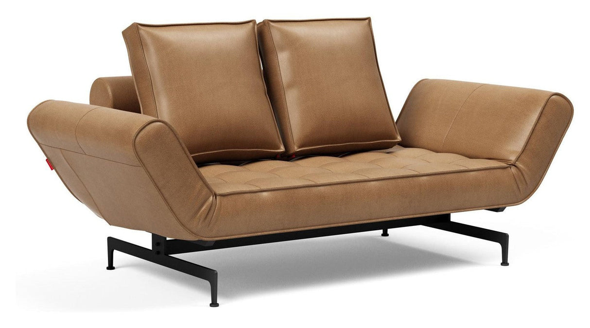 Ghia Laser Sovesofa og Daybed, Fanual/Brown - Unoliving.com