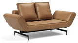 Ghia Laser Sovesofa og Daybed, Fanual/Brown - Unoliving.com