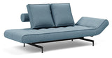 Ghia Laser Sovesofa og Daybed, Mixed Dance/Light Blue - Unoliving.com